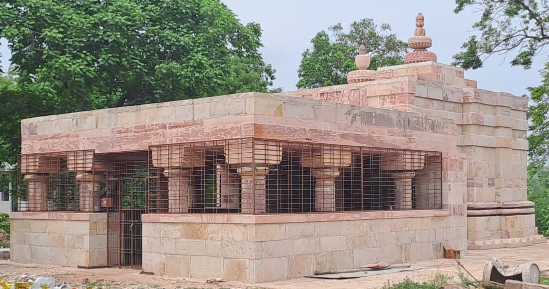 Stone temple conservation site